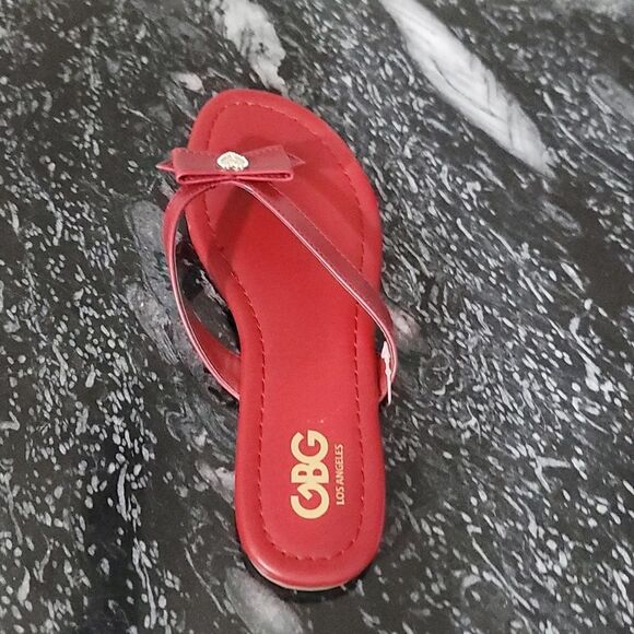 BRAND NEW GBG BOWNOT SLIP ON WOMENS FLAT SANDALS - Picture 7 of 14